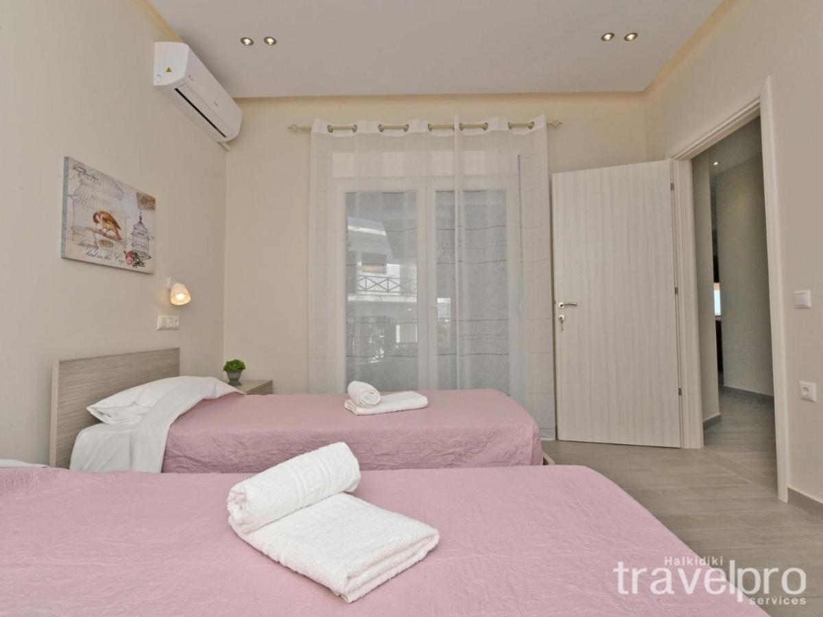 Sabbia Apartments Seafront By Rentalspro Services - Nea Moudania Halkidiki Luaran gambar