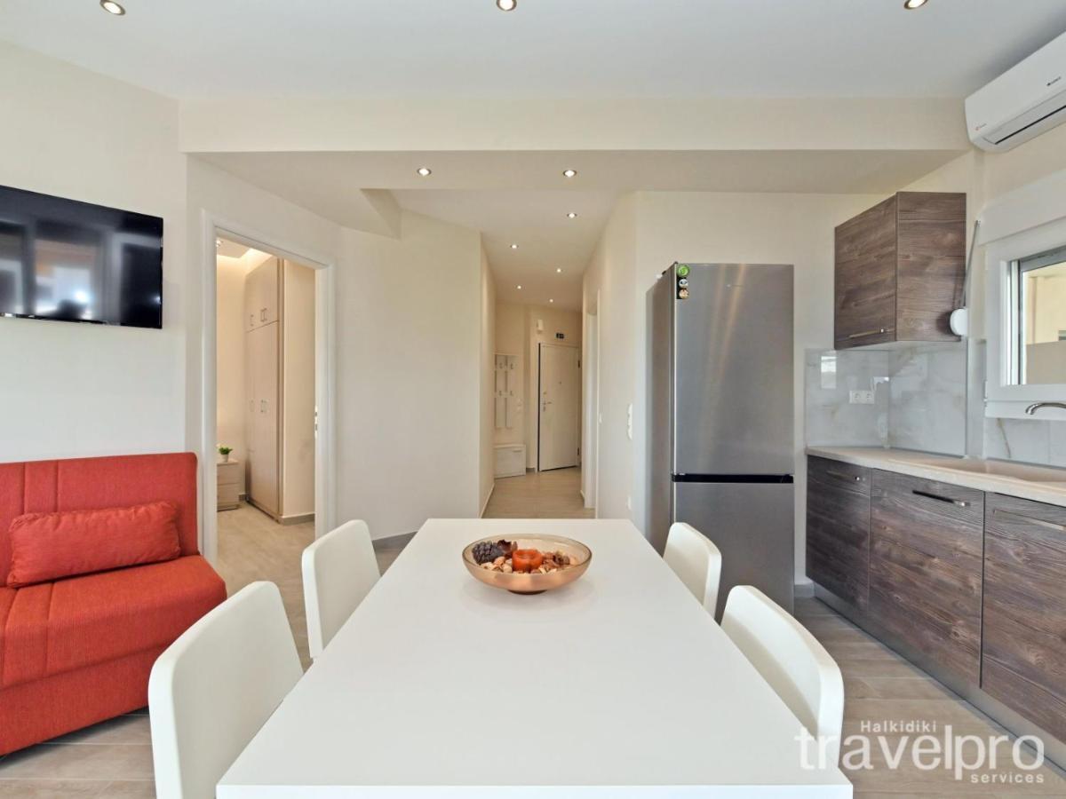 Sabbia Apartments Seafront By Rentalspro Services - Nea Moudania Halkidiki Luaran gambar