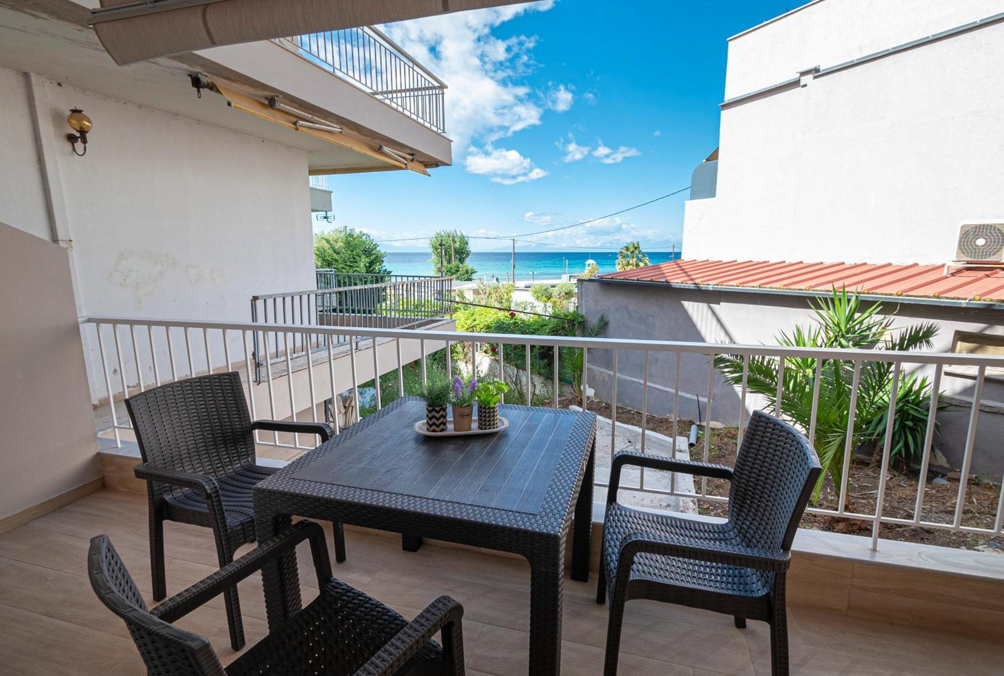 Sabbia Apartments Seafront By Rentalspro Services - Nea Moudania Halkidiki Luaran gambar
